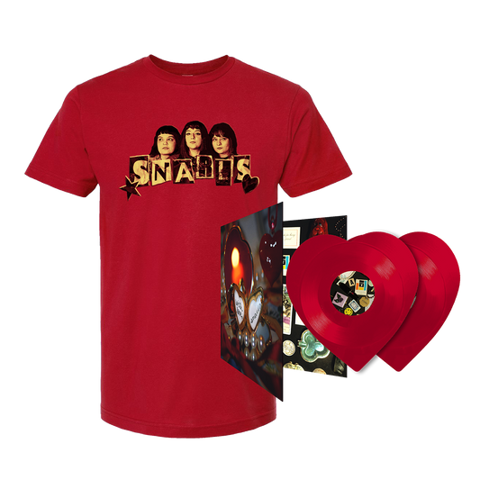 Snarls - "With Love," T-Shirt + Vinyl Bundle