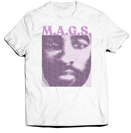 M.A.G.S. - "Self-Titled" White T-Shirt