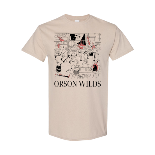 Orson Wilds - "The Burning House (We All Fell Asleep In)" T-Shirt